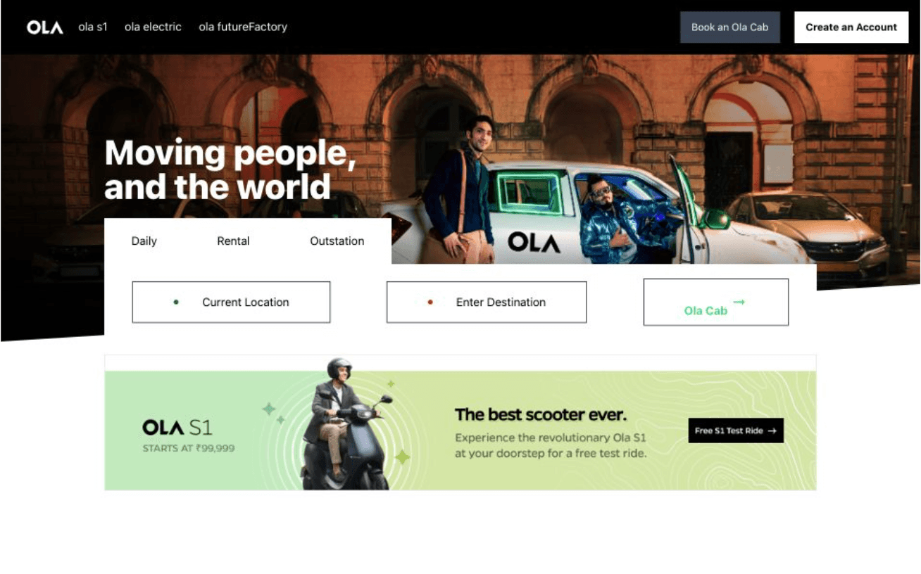 Cab Booking Web App